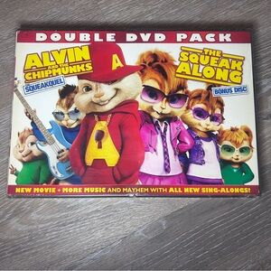 Alvin and the Chipmunks Double DVD Pack - Yellow and Purple